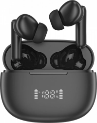 bezdrátová sluchátka TWS AUDEEO Navigator s LED displejem