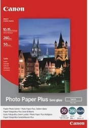 Pololesklý fotopapír CANON Photo Paper Plus 10 × 16 cm, 50 listů