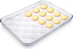 Skleněná žáruvzdorná mísa 33,5 × 24,5 × 2 cm