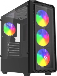 Počítačová skříň Noctis Glass RGB X1