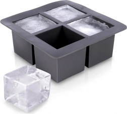 Silikonová forma na XXL kostky ledu 15,5 × 15,5 × 6 cm