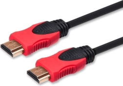 HDMI kabel 2.0, 3m, černý, pozlacené koncovky, ethernet/3D, 4K