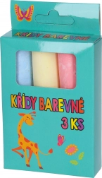 Barevné chodníkové křídy