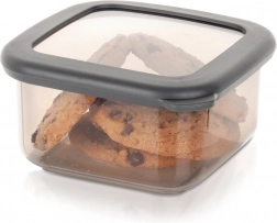 Čtvercová dóza na sypké potraviny s víčkem 400 ml