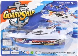 Plovoucí plastová loď na baterie