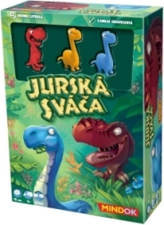 Mindok Jurská sváča – svižná rodinná hra pro 2 hráče