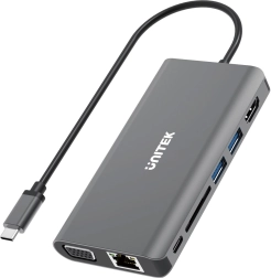 Univerzální USB-C Hub 8v1 Unitek