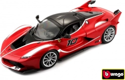 Bburago 1:24 Ferrari Racing FXX K Metalická Červená