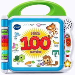 Interaktivní kniha Mých 100 slovíček VTech česky a anglicky