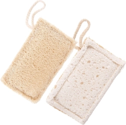 Přírodní eko kuchyňské houbičky 2 ks