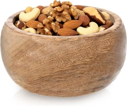 Dřevěná miska z manga 14 cm, 450 ml