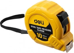Metr Deli Tools 10m EDL9010B žlutý