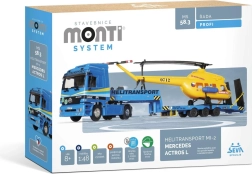 SEVA Monti System Helitransport MI-2 Mercedes Actros L stavebnice