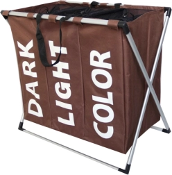 Trojitý koš na prádlo