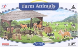 Sada domácích zvířátek z farmy