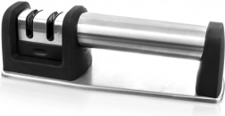 Ruční dvoustupňová brousek na nože ORION z nerezové oceli