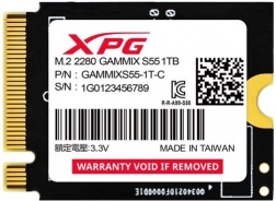 SSD disk XPG GAMMIX S55 1 TB M.2 2230 PCIe 4.0