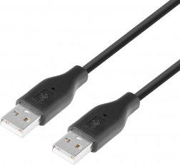 Kabel USB AM-AM 1,8m černý