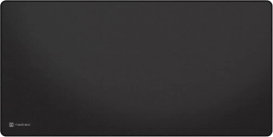 textilní herní podložka pod myš NATEC Colors Series Obsidian Black 800 × 400 mm