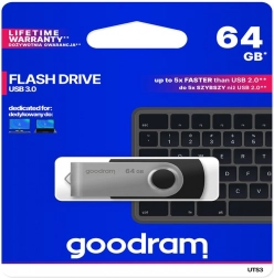 Pendrive GOODRAM Twister 64GB USB 3.0 modrý