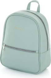 dámský batoh z eko kůže v barvě máty