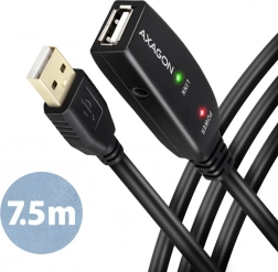 Aktivní USB 2.0 prodlužovací kabel s zesilovačem 7.5m