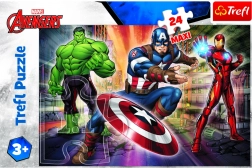 Puzzle 24 maxi kousků ve světě Avengers