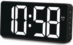 Elektronický budík bali s LED displejem a teploměrem