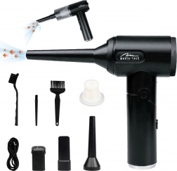 bezdrátová 2v1 ofukovačka a mini vysavač media-tech jet air duster