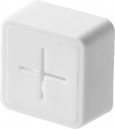 Samolepicí nástěnný věšák na ručníky se silikonovou vložkou, bílý