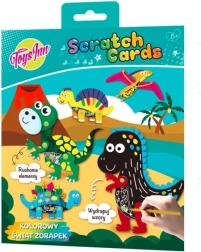 Stnux zdrapávací dinosauři kreativní sada