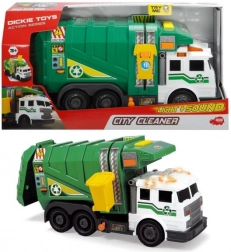 Popelářské auto se zvukem a světlem