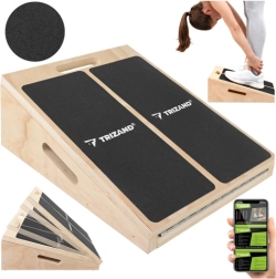 Dřevěná šikmá deska na protažení lýtek TRIZAND