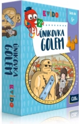 Kvído únikovka: Golem – dobrodružná stolní hra pro děti od 8 let