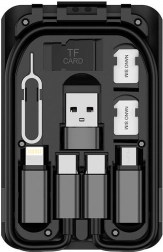 Multifunkční držák a adaptér SIM karet Budi