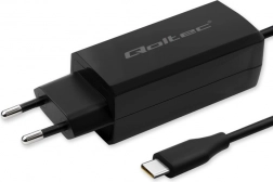 Nabíječka Qoltec 90W GaN s USB-C Power Delivery