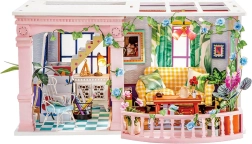 Robotime stavebnice miniatury domu s terasou
