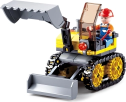 Sluban Town Stavitelé Malý pásový bagr