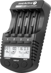 Chytrá nabíječka baterií AA/AAA EVERACTIVE