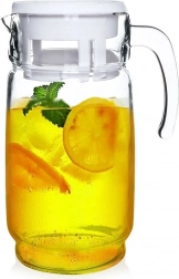 Skleněný džbán s víčkem 2 l