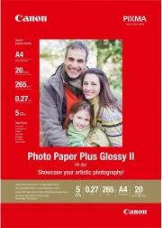 Canon Photo Paper Plus Glossy II A4, 20 listů