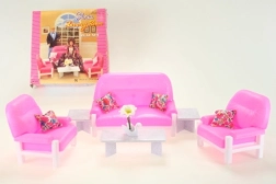 Obývací pokoj GLORIA pro panenky