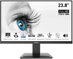 Msi pro mp243x 24" led monitor fhd 100 hz černý