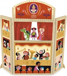 Dřevěné dětské divadlo s loutkami Vilac Mon Joli