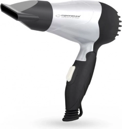 Fén na vlasy stříbrno-černý