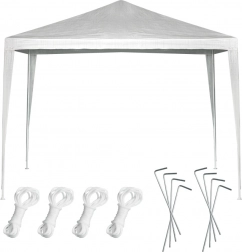 Zahradní party stan 3 × 3 m bílý
