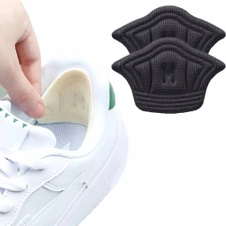 Pěnové náplasťové patní vložky černé 5 mm