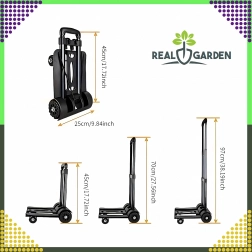 Skládací přepravní vozík s teleskopickou rukojetí 40 kg