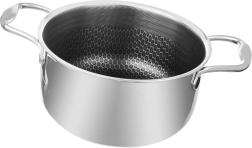Nerezový hrnec COOKCELL 24 cm, 4,8 l s nelepivým povrchem