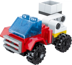 Qman Squros záchranný vůz Skyline 3v1 – mini stavebnice